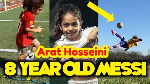 8 Year Old Messi Arat Hosseini Training and Dribbling skills | Iranian Messi Dribbling and Training
