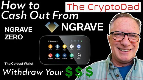 How to Cash out your Crypto from the NGRAVE ZERO Air-Gapped Hardware Wallet