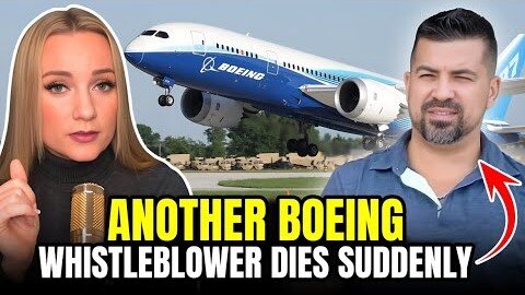 ANOTHER Boeing Whistleblower Dies, His Mom Asks if 'Somebody Did Something to Him'