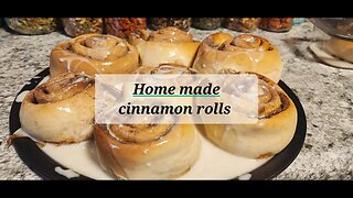 Homemade cinnamon rolls #cinnamonrolls