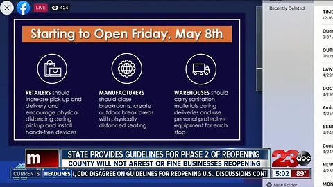 Newsom unveils rules and provides roadmap for phase two of reopening