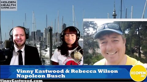 Napoleon Busch at the Groundswell Tractors and Farmers Protest on The Vinny Eastwood Show