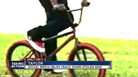 Facebook helps stepdad find and recover Downriver teen's stolen bike