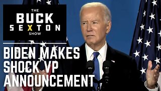Biden Makes SHOCK VP Announcement