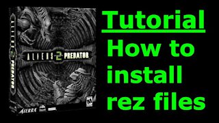 AvP2 Tutorial - How To Install Rez Files (Maps, Mods, Skins, etc)