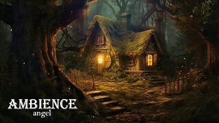 Witch's Cottage Ambience 🔮🎃 | Moonlit Whispers of the Witch's Abode | Ambience, Whisper ASMR