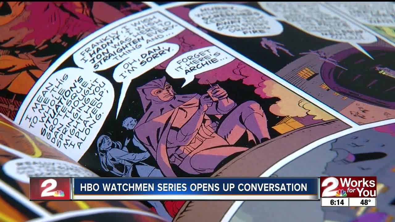 HBO WATCHMEN SERIES OPENS UP CONVERSATION