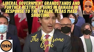 Liberal government further RESTRICTS GUNS in Canada in response to the #UvaldeTexas mass shooting!
