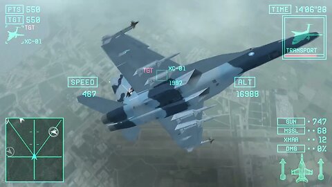 Ace Combat X Skies of Deception: Mission 10 (10A in game): Hard Difficulty - No Commentary