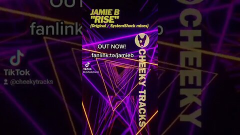 🎵 OUT NOW: Jamie B - Rise (SystemShock remix) 🎵 #Trance #HardDance #CheekyTracks