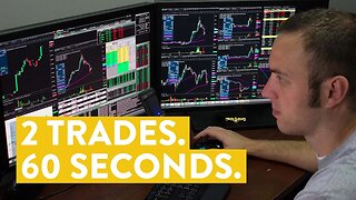 [LIVE] Day Trading | 2 Trades (each under 60 seconds)