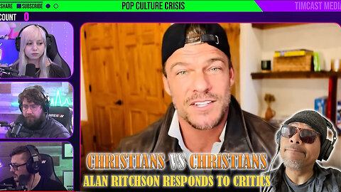 Alan Ritchson Responds To Christian Haters Reaction!