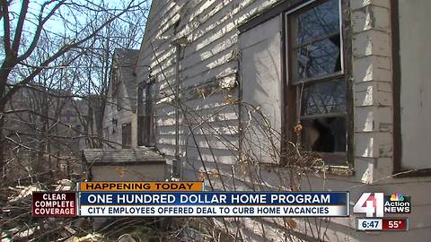 City employees can buy vacant KC homes for just $100