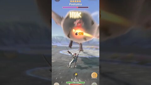 Paolumu (5*) - B Rating | Longsword | Monster Hunter Now #shorts #monsterhunternow #gaming