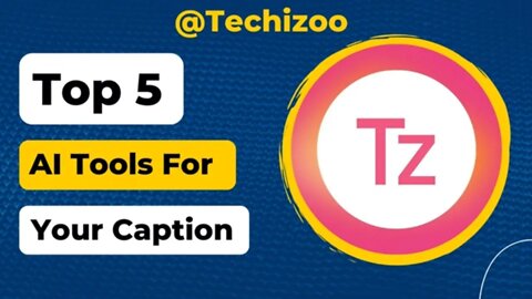 Top 5 AI Tools For Your Caption | AI Tools For Content Writing