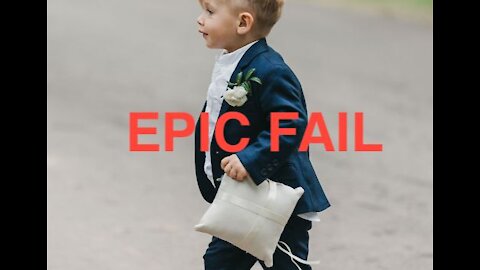 EPIC Ring Bearer Fails At Wedding Compilation