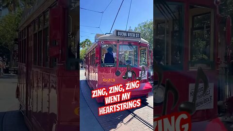 Red Car Trolley on Buena Vista Street #californiaadventure #buenavistastreet #trolley #dca