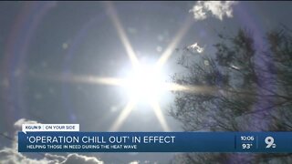 Operation Chill Out in effect amid excessive heat warning