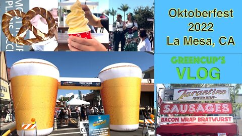 Travel VLOG | La Mesa, CA Oktoberfest | 02 October 2022