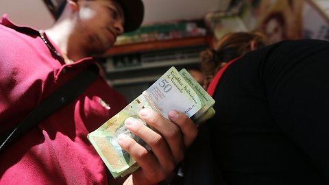 Venezuela To Knock 5 Zeros Off Its Currency To Help With Inflation