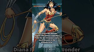 Wonder Woman in the Arkham Universe #shorts