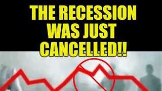 THE RECESSION WAS JUST CANCELLED!! WHY ARE THEY CHANGING WHAT DEFINES AN ECONOMIC DECLINE?