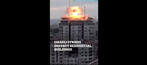 Israeli Airstrike of Occupied Residential Highrises