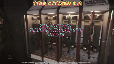 Star Citizen 3.19 Insure your weapons!