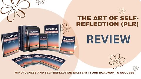 (PLR) The Art Of Self-Reflection Review l Mindfulness and Self-Reflection Mastery