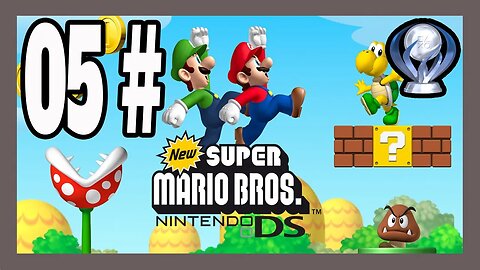 Platinando: New Super Mario Bros (DS) PARTE 5