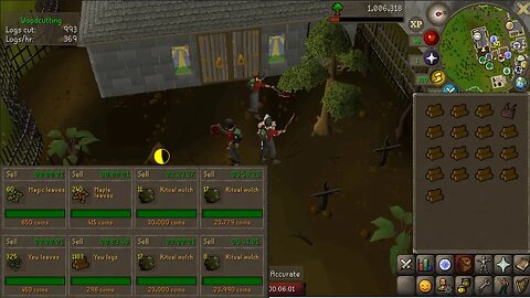 OSRS Money Making - How Good is Woodcutting Yew Logs - (Forestry)