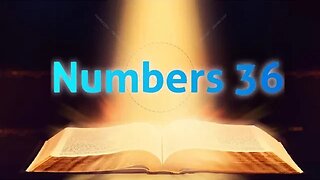 Numbers 36-NIV Bible Reading