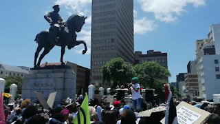 SOUTH AFRICA - Cape Town - SJC Protest Performing Art (Video) (WXc)