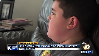 San Diego student with autism walks out of school without staff noticing