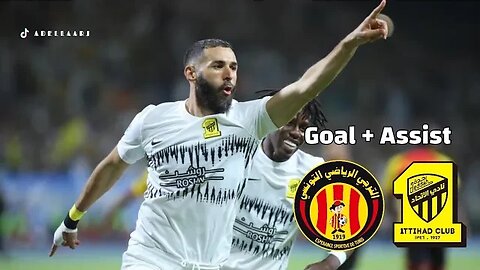 Karim Benzema Amazing Goal - Al Ittihad vs Esperance 2023/07/27 | هدف بنزيما العالمي مع الاتحاد