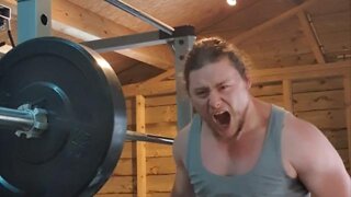 60 Kgs x 5 STRICT, PAUSED OVERHEAD PRESS