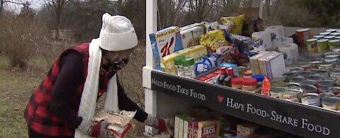 'The Giving Farmstand' in Milford Township offers food, items for those in need