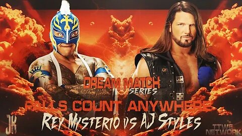 Rey Mysterio Vs AJ Styles - Dream Match Series (Episode 1)