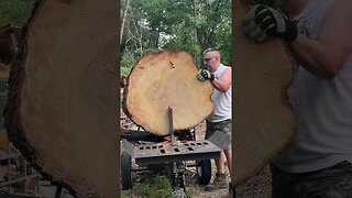 Big Breaks in Firewood #firewood #wood #breakstuff