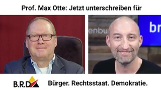 Prof. Max Otte :"Jetzt unterschreiben für die Liste B.R.D."@Paul Brandenburg🙈