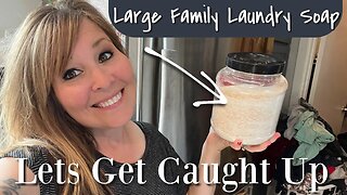 Get Caught Up! (Javy Coffee) @enjoyjavy || Zucchini Brownie Recipe || Large Family Laundry Soap