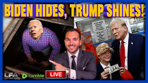 TRUMP GETS RECORD CROWD IN PHILLY…BIDEN HIDES OUT AT CAMP DAVID | MIKE CRISPI UNAFRAID 6.24.24 10am EST