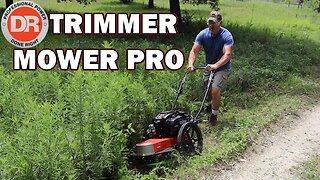 DR trimmer mower pro review