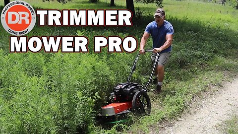 DR trimmer mower pro review