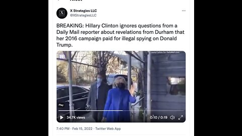 HILARY CLINTON MORE COINCIDENCE HEAD ABUSE?