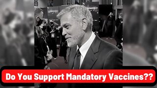 Actor and Filmmaker George Clooney On Mandatory Vax. Surprised Or Not?