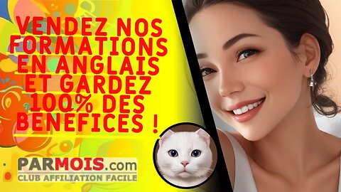 Vendez nos formations en anglais et gardez 100% des bénéfices !