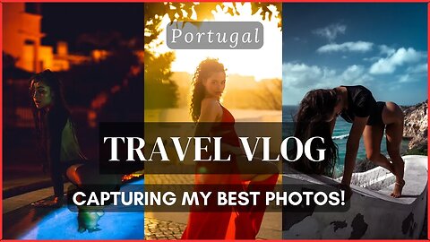 TRAVEL VLOG - Insane Photoshoot in Portugal's Secret Villas with Beautiful Models