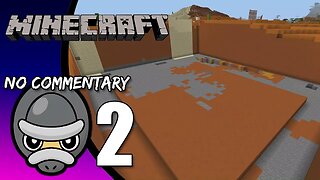 Part 2 // [No Commentary] Digging a Giant Hole in Minecraft - Xbox Series S Gameplay