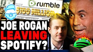 Joe Rogan Set To Leave Spotify? Spotify CEO Grovels To Woke Mob & Competitors Pounce